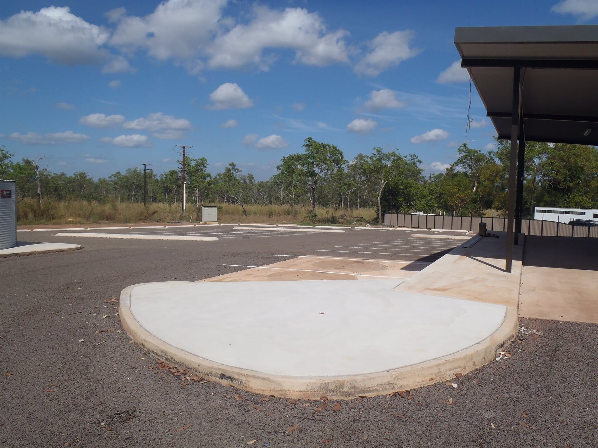 Clean Car Park — Lavercombe Quarries In Virginia, NT