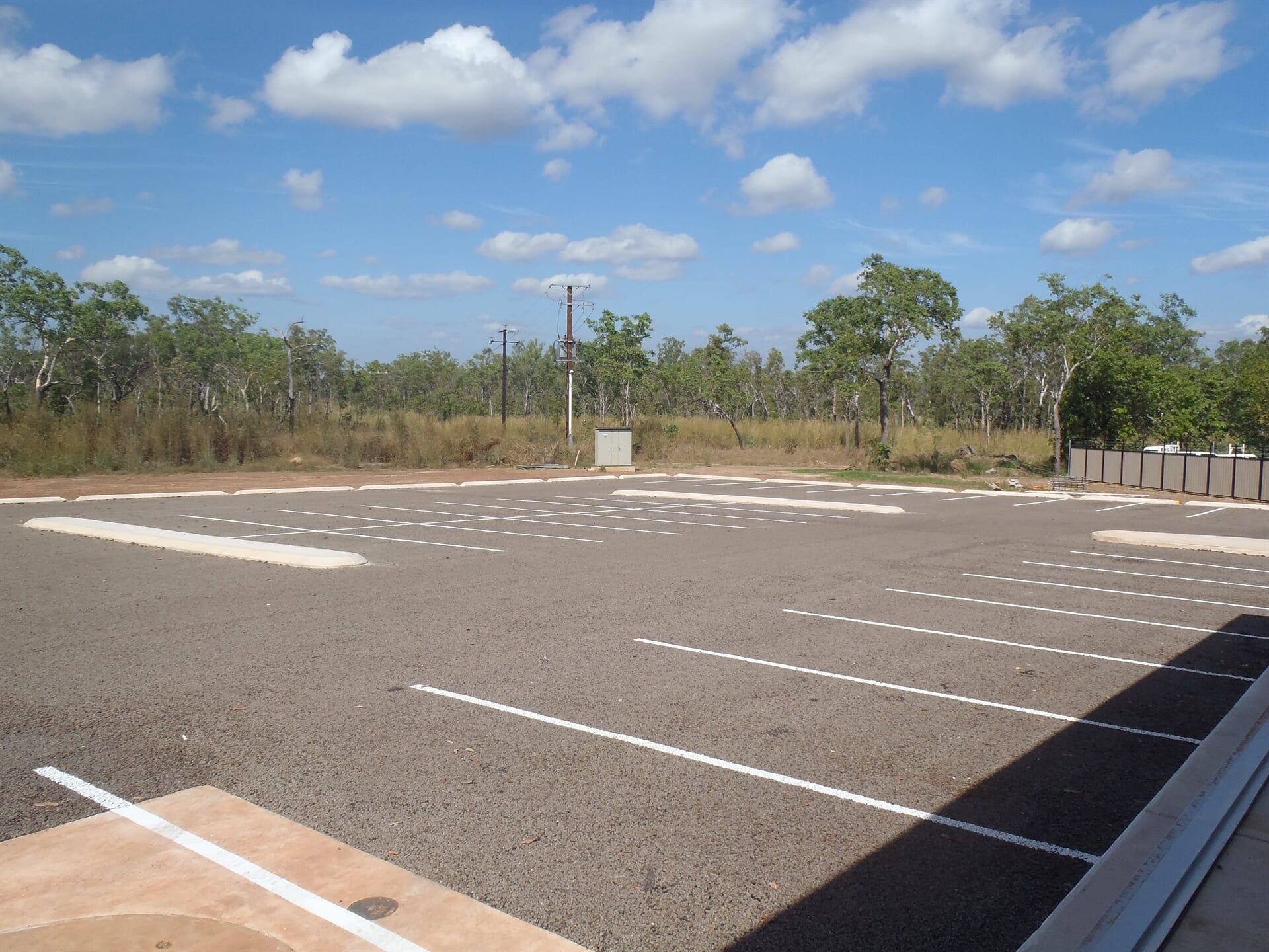 Empty Car Park — Lavercombe Quarries In Virginia, NT