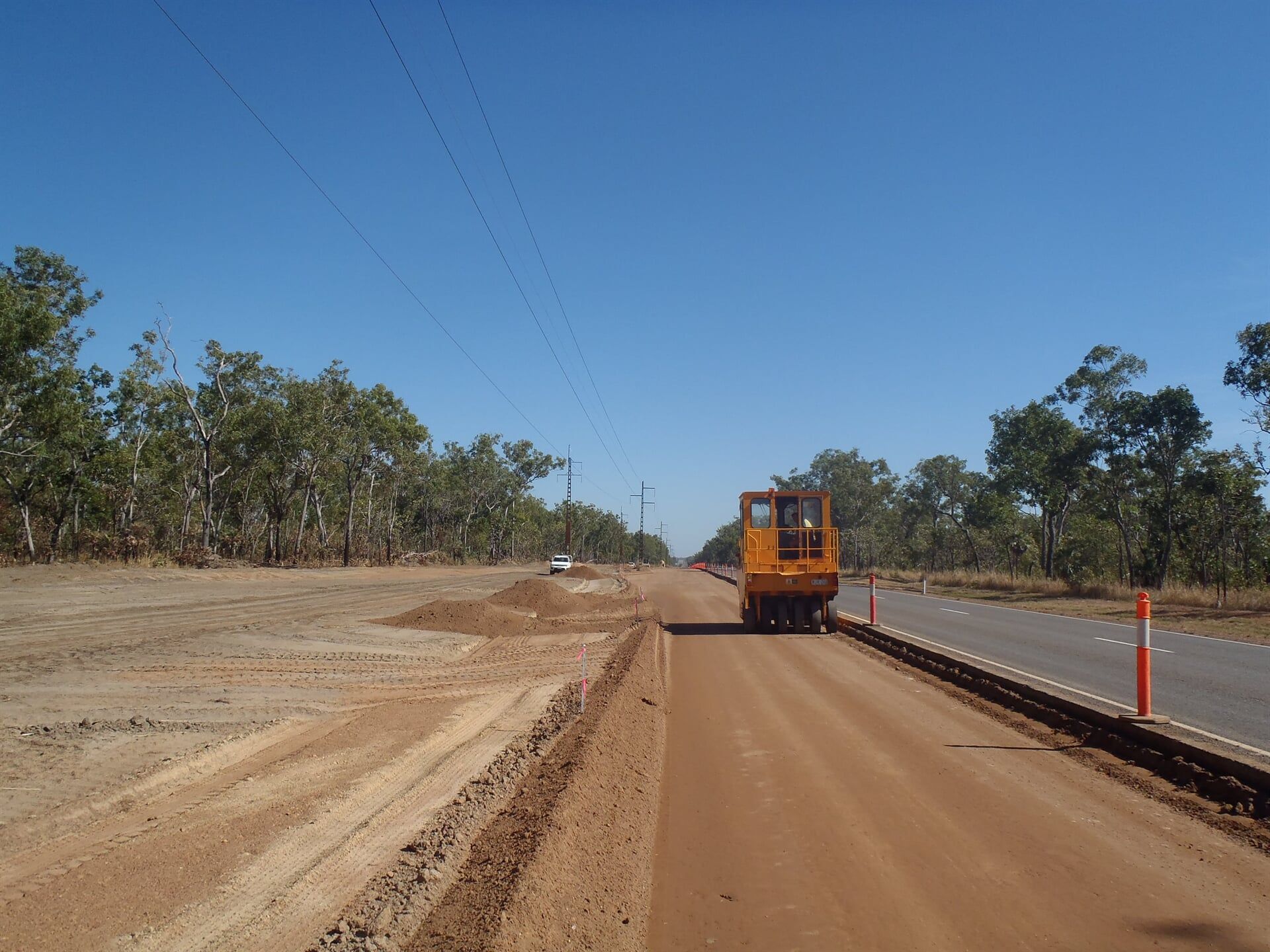 Road Roller — Lavercombe Quarries In Virginia, NT