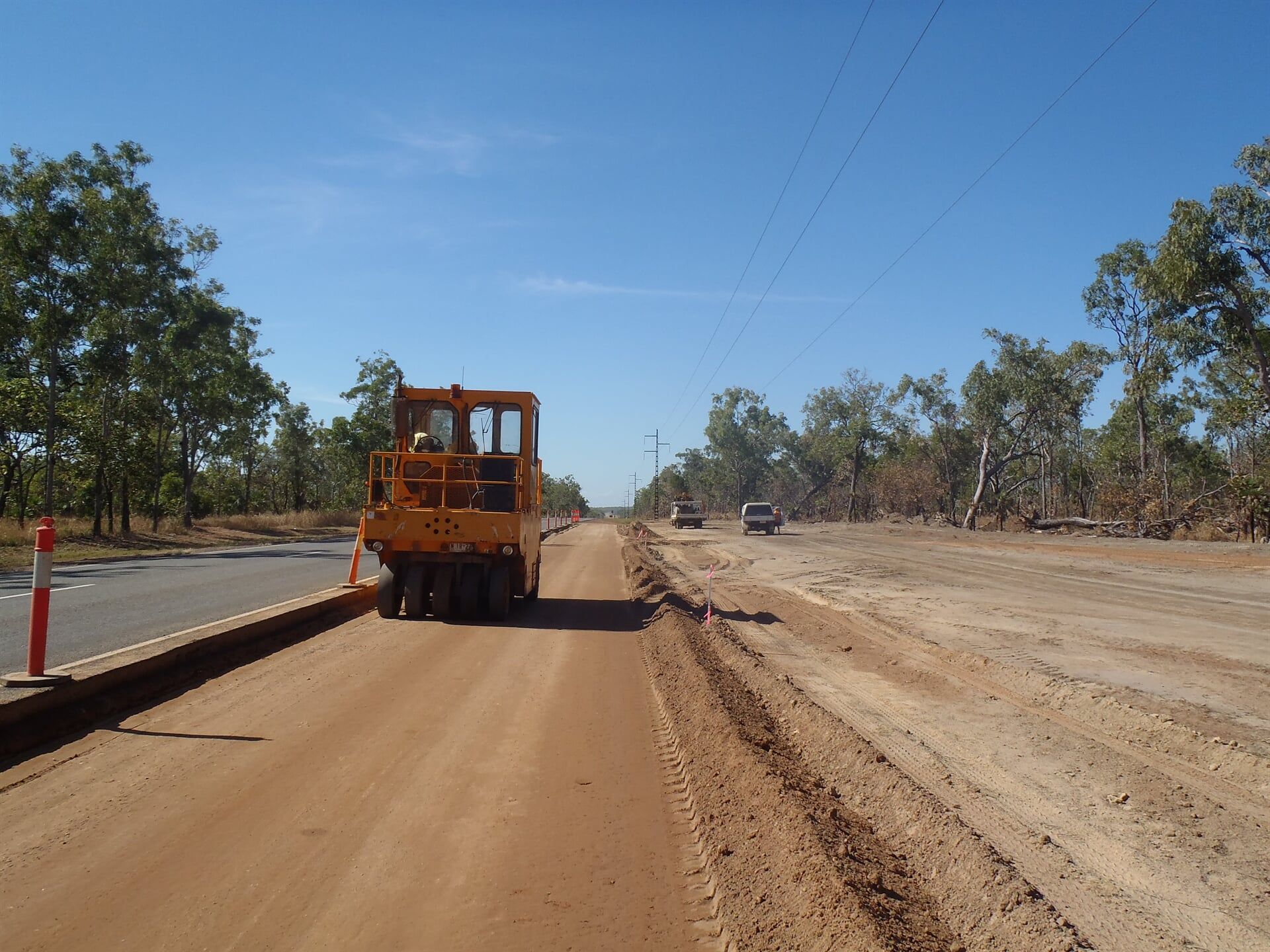 Road Roller — Lavercombe Quarries In Virginia, NT