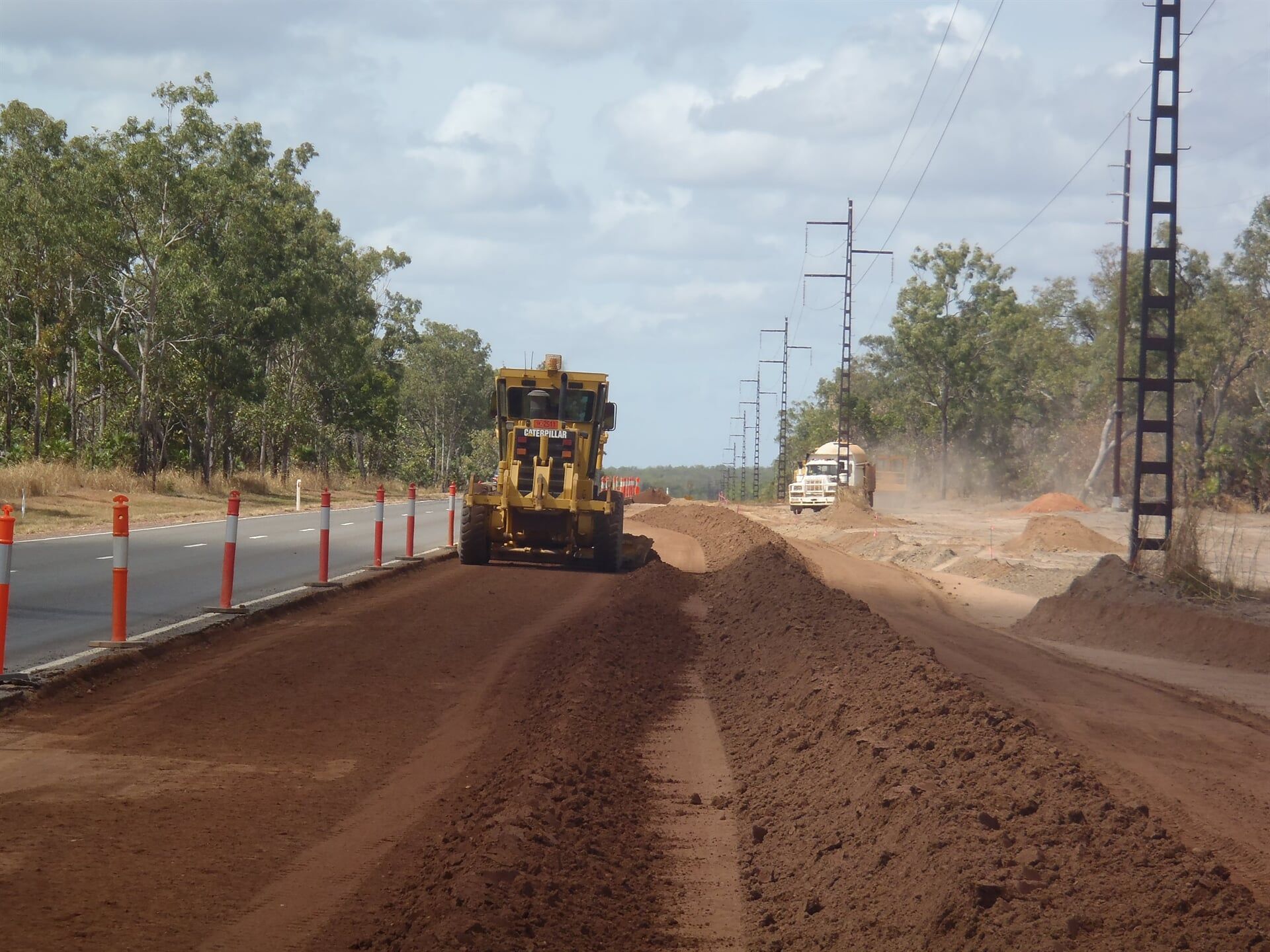 Grader — Lavercombe Quarries In Virginia, NT