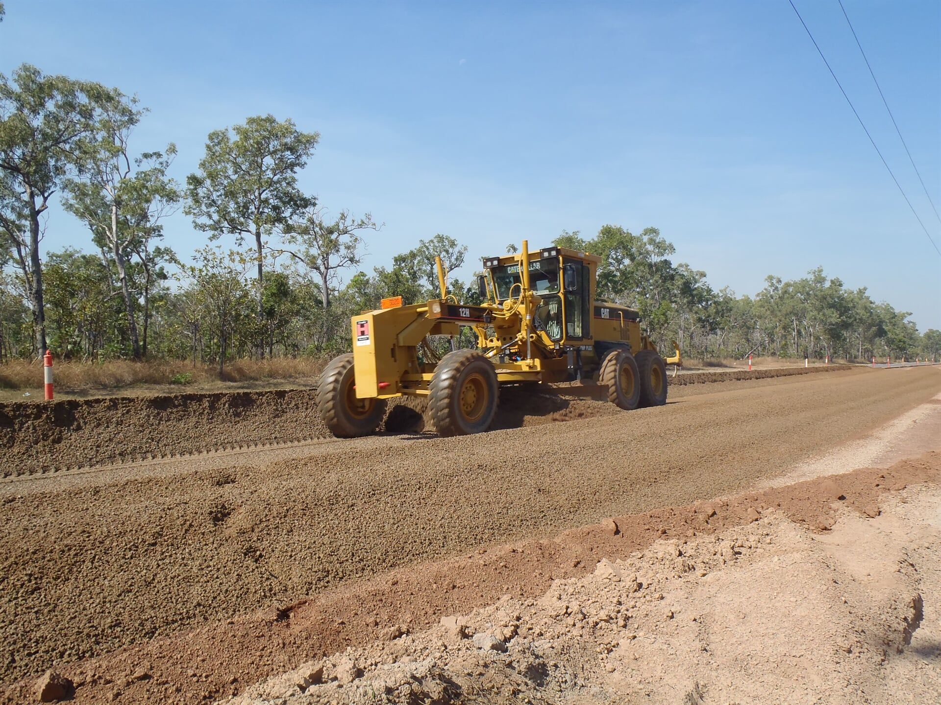 Grader — Lavercombe Quarries In Virginia, NT
