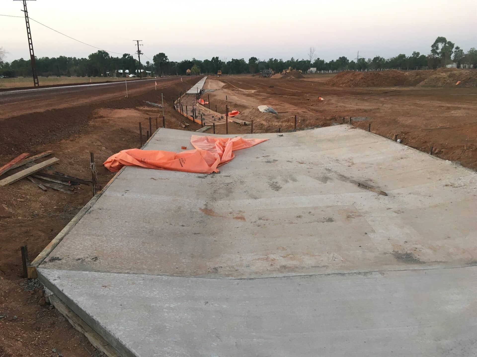 Kerr Court Sub-Division Under Construction — Lavercombe Quarries In Virginia, NT