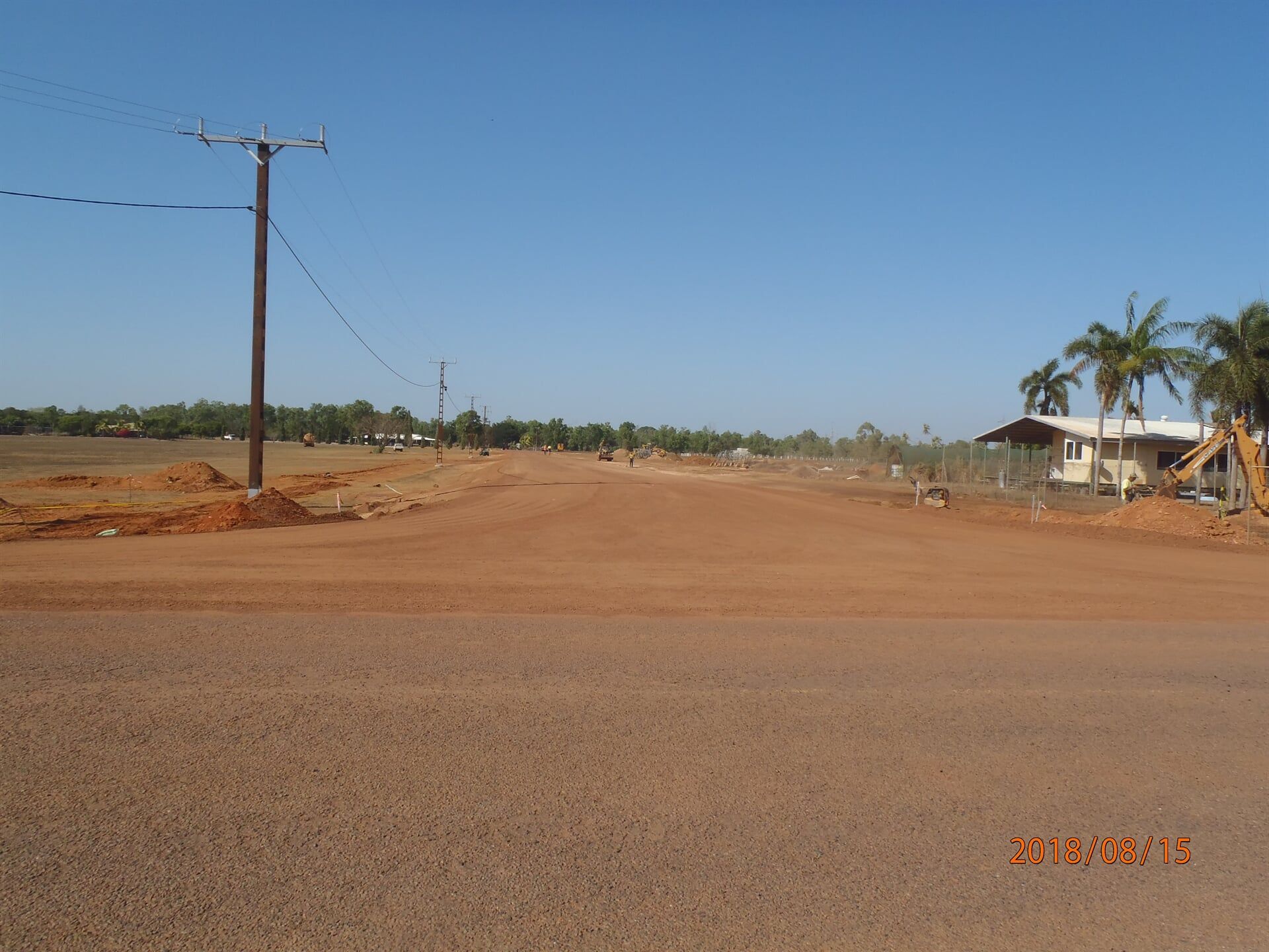 View Of A Large Field — Lavercombe Quarries In Virginia, NT