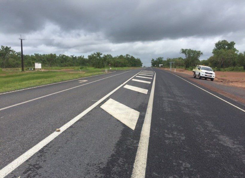 Livingstone Road Intersection Upgrade — Lavercombe Quarries In Virginia, NT