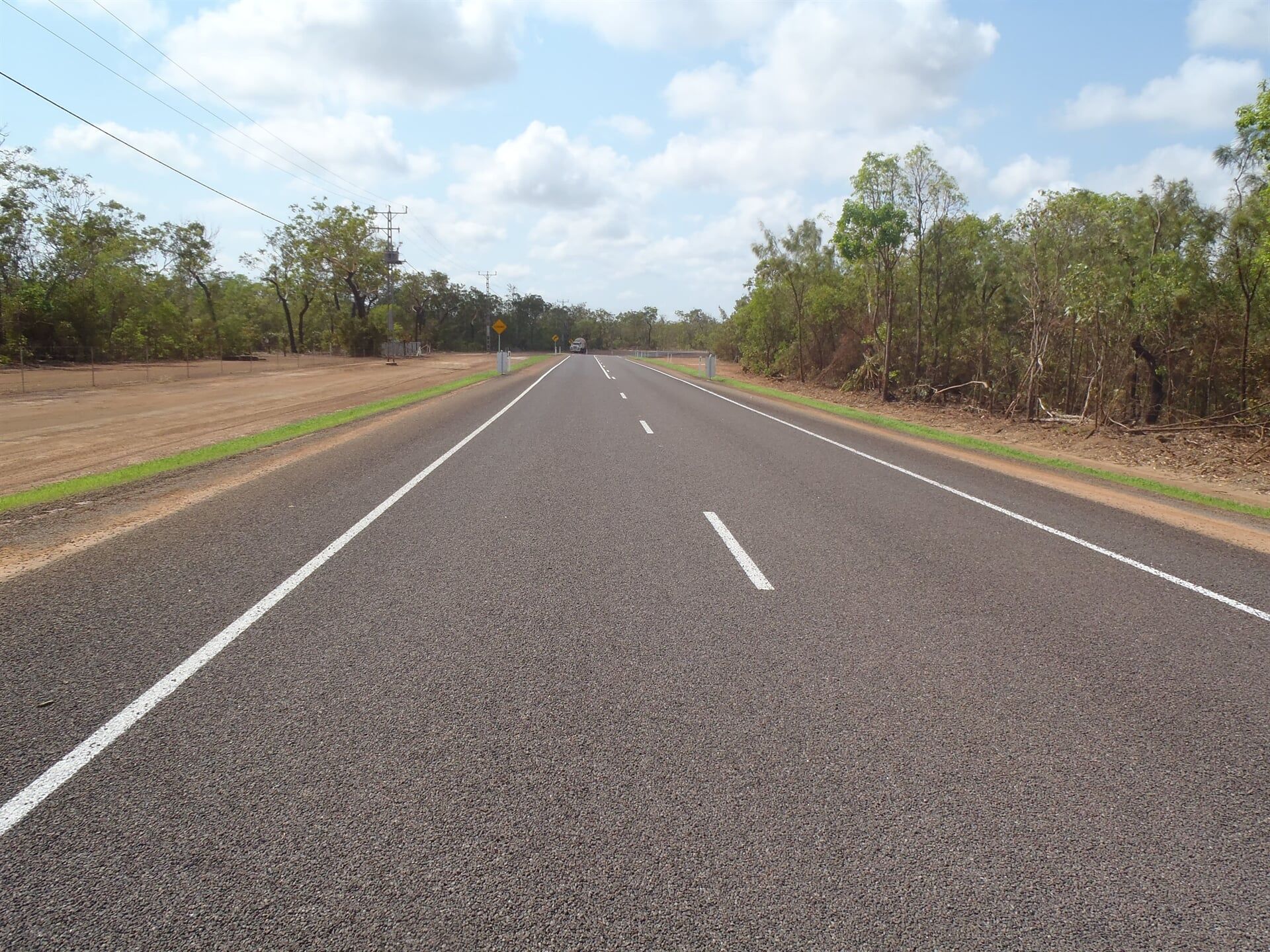 View Of A Road — Lavercombe Quarries In Virginia, NT