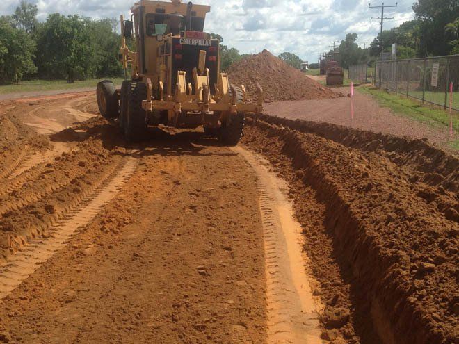 A Grader Equipment — Lavercombe Quarries In Virginia, NT