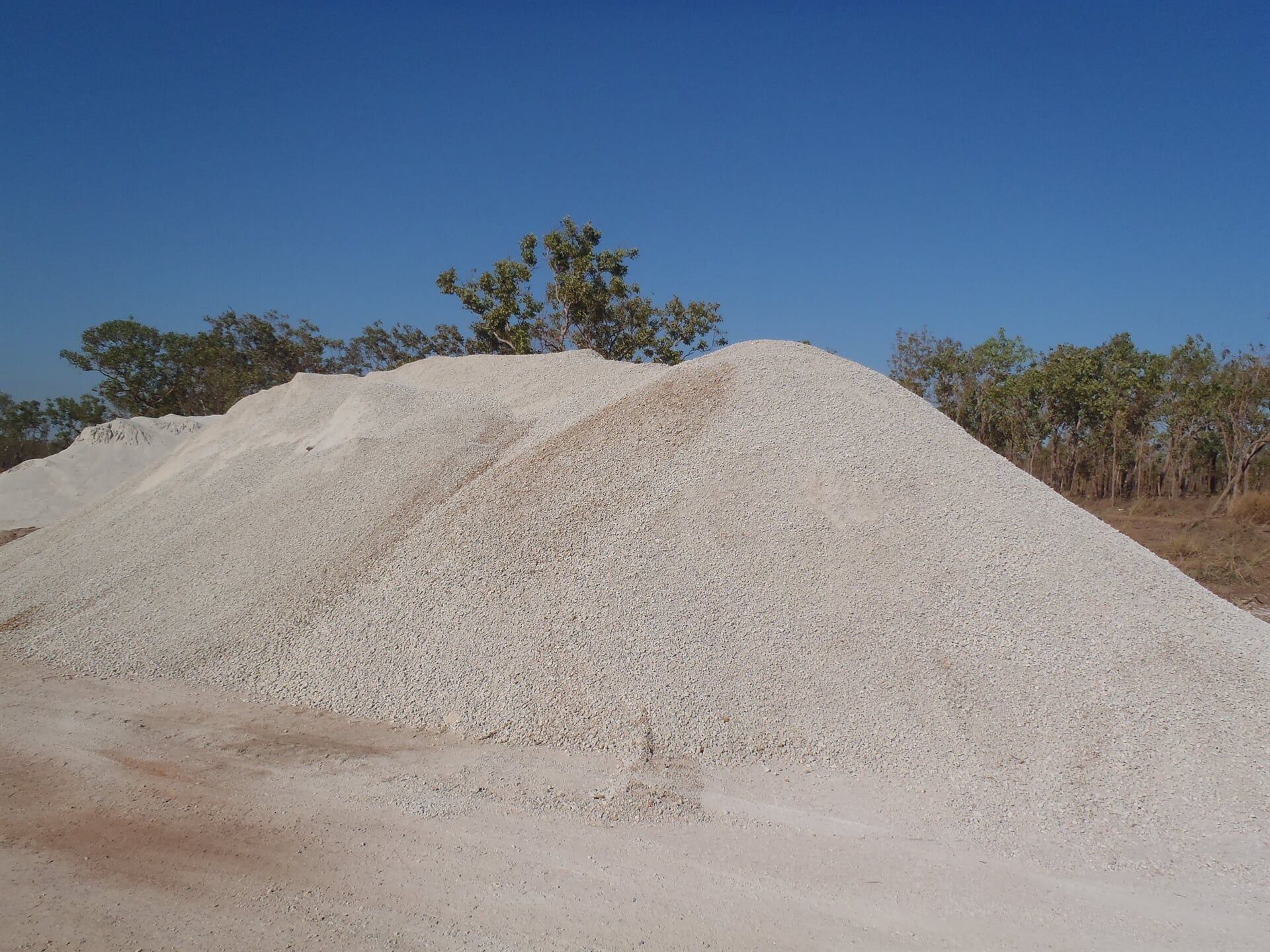 Large Concrete Mound — Lavercombe Quarries In Virginia, NT