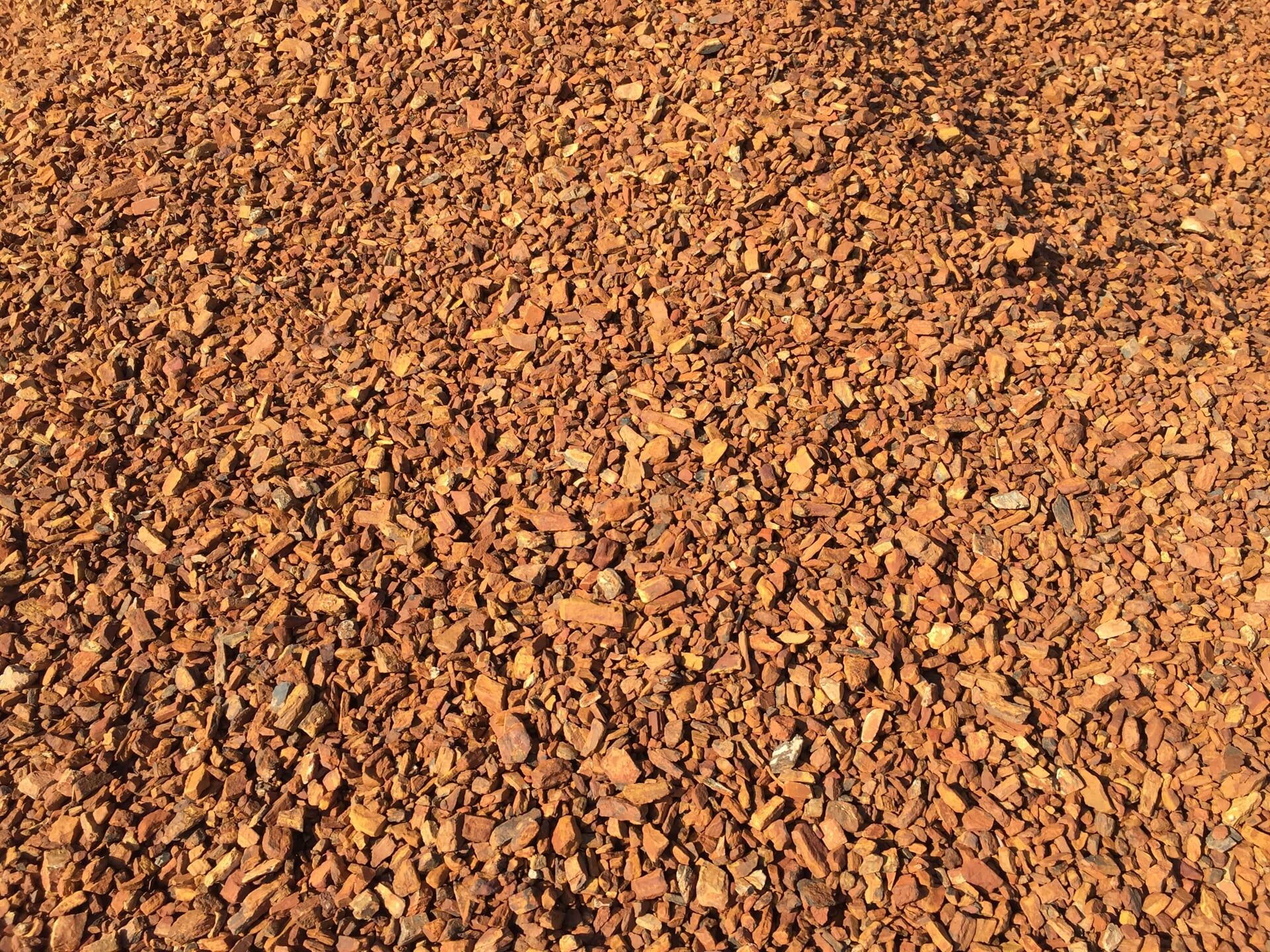 Jaffa Rock Mulch — Lavercombe Quarries In Virginia, NT