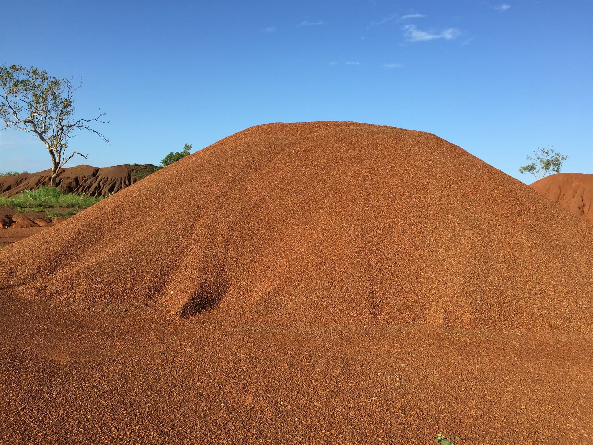 Jaffa Rock Mulch Pile — Lavercombe Quarries In Virginia, NT