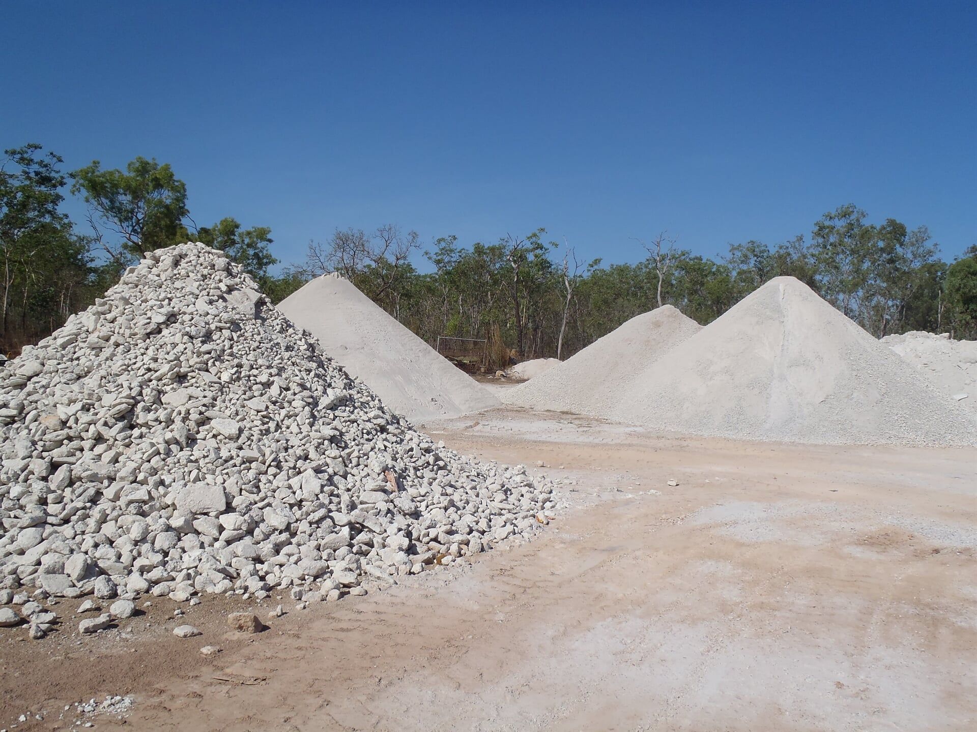 Concrete And Stones — Lavercombe Quarries In Virginia, NT