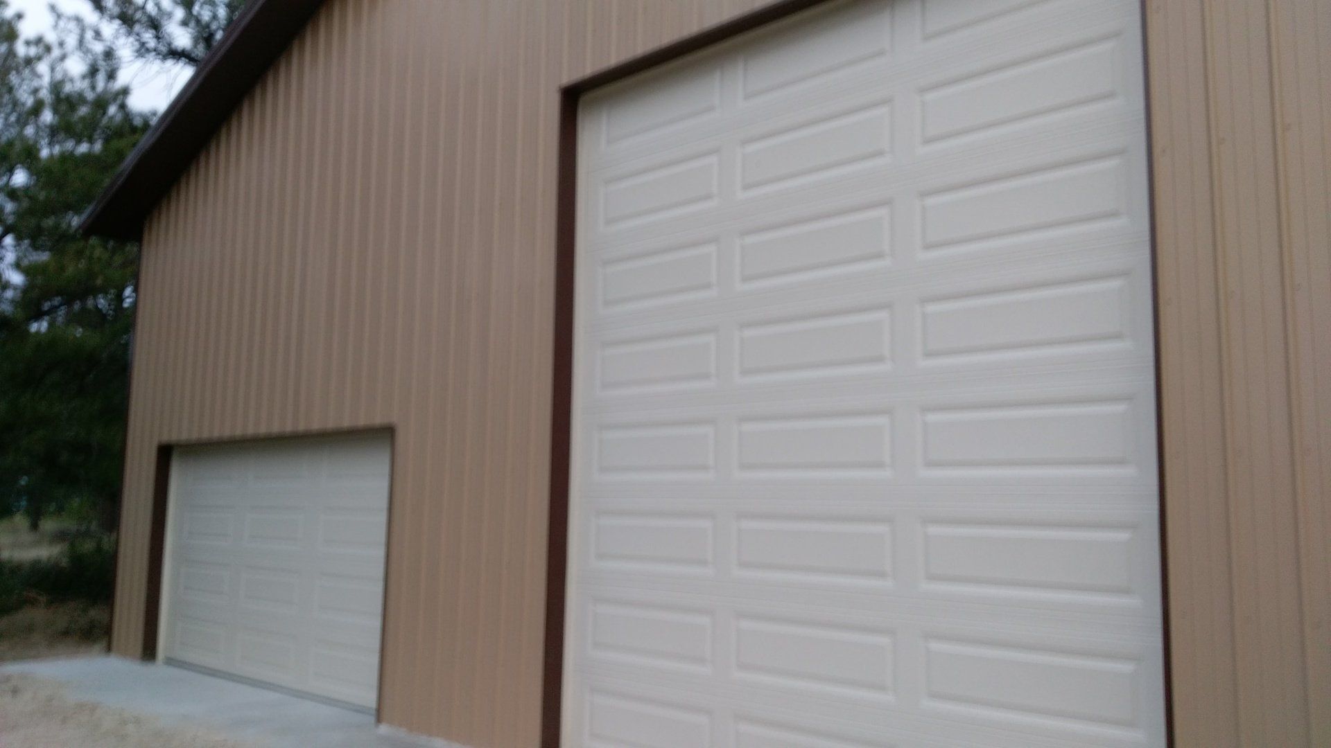 Custom RV Garage Door