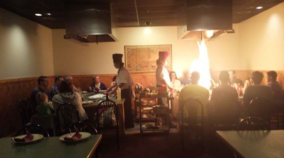 Asian Steakhouse — Cooking In Front in Chesapeake, VA