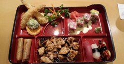 Bento Deluxe 1 — Chesapeake, VA — Kyoto Japanese Steak House Bento Deluxe 1 — Chesapeake, VA — Kyoto Japanese Steak House