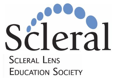 The logo for the sclera lens education society