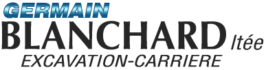 Un logo pour Germain Blanchard Excavation Carrière