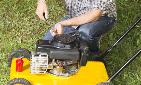 mower servicing