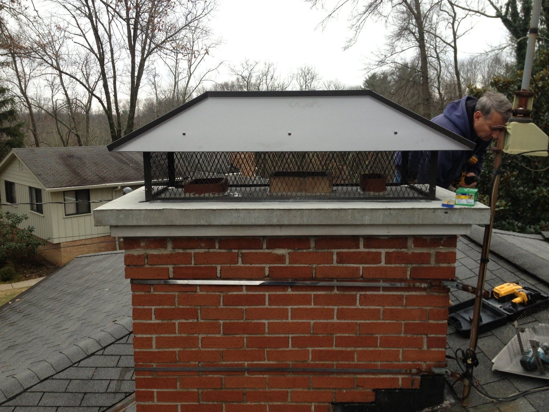 Chimney Cap Installation Cincinnati, OH
