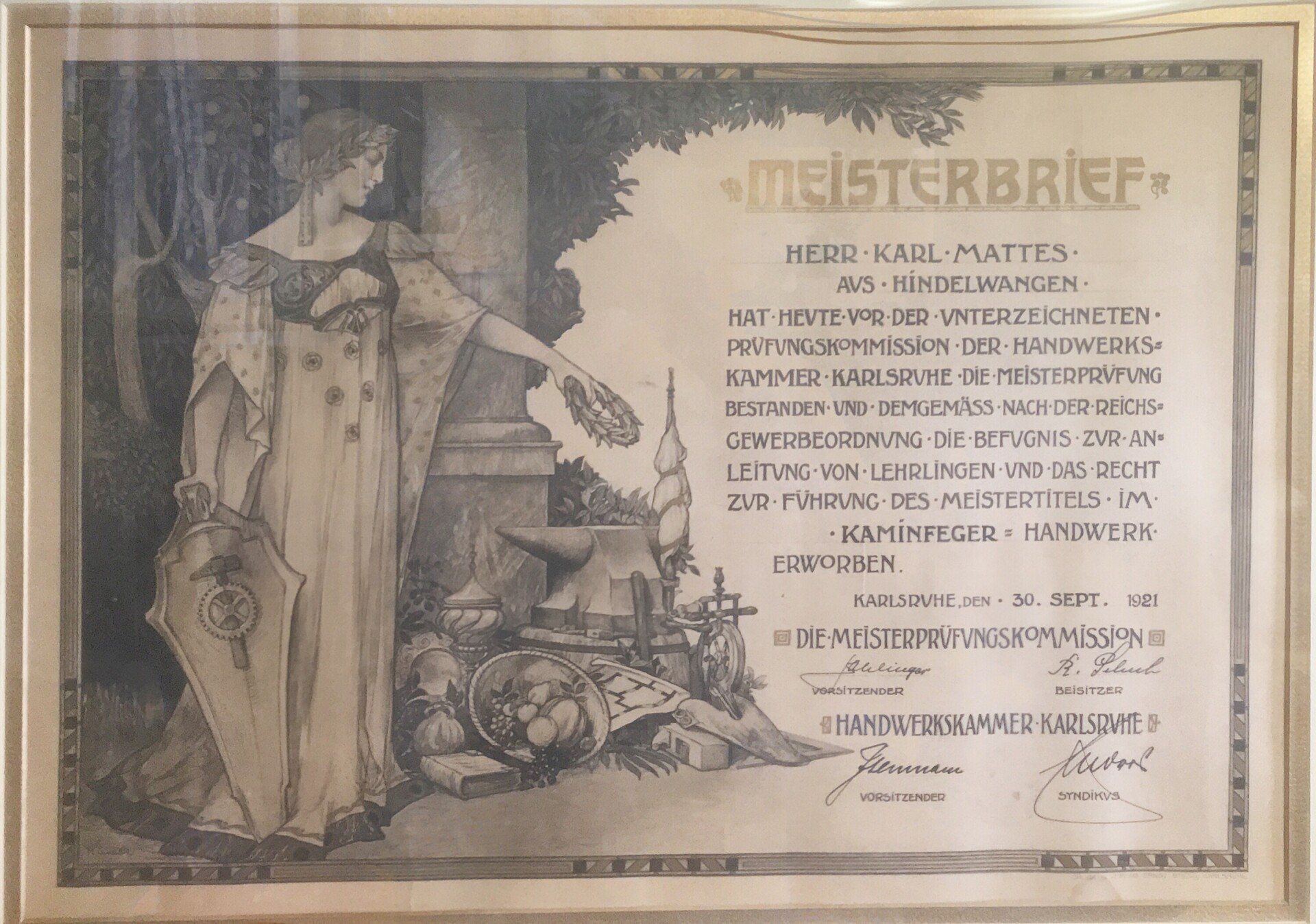 Chimney Craftsman Certificate Cincinnati, OH
