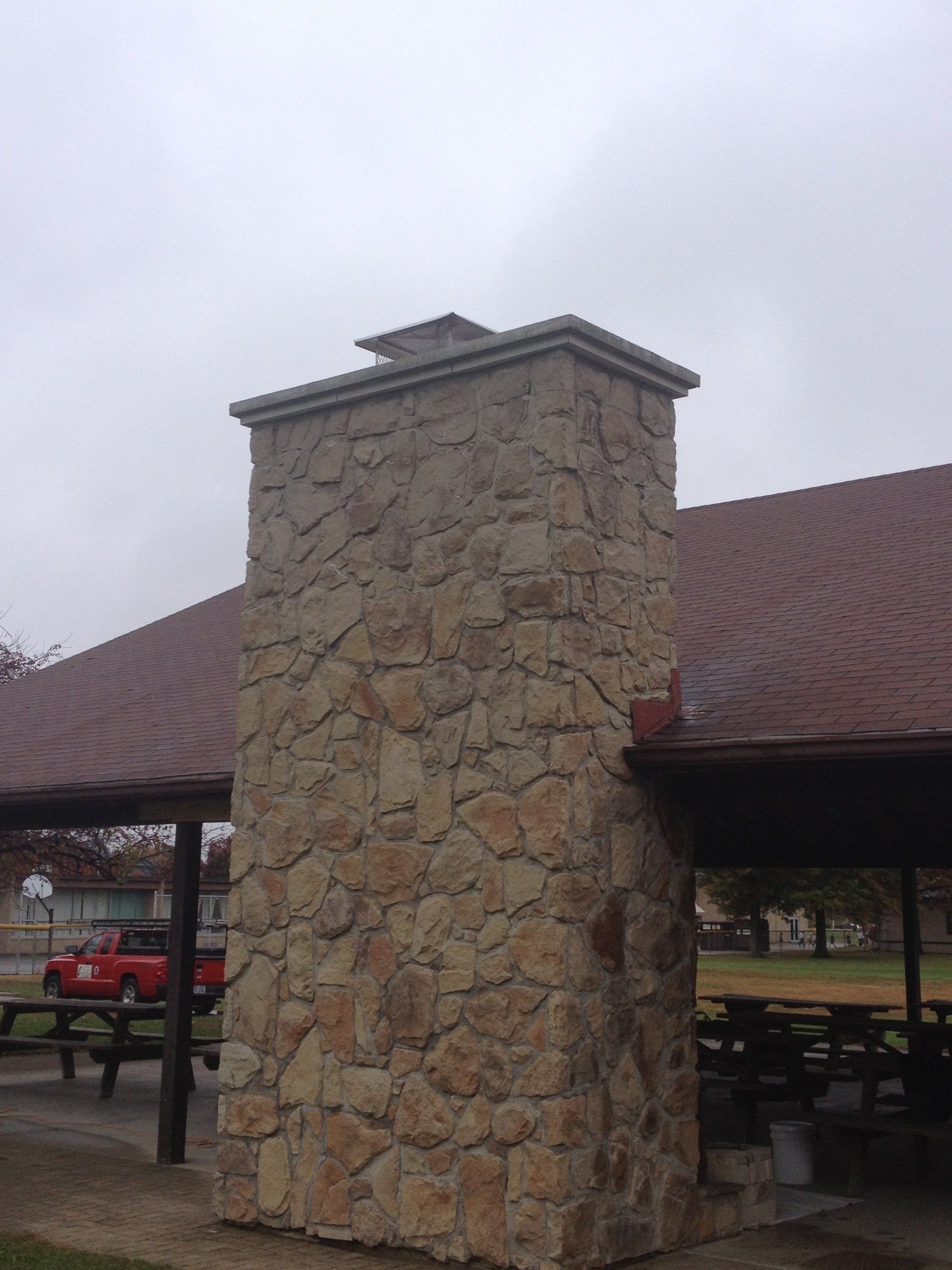 Stone Chimney Pavilion Cincinnati, OH
