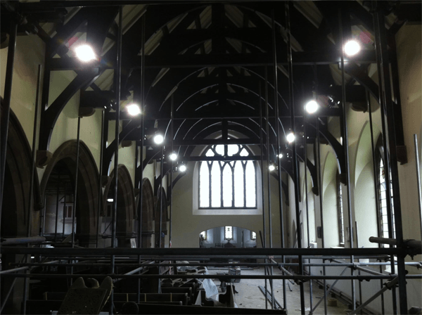 church lighting