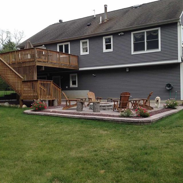 Brick Pavers Newly Constructed brick floor In Flemington, NJ