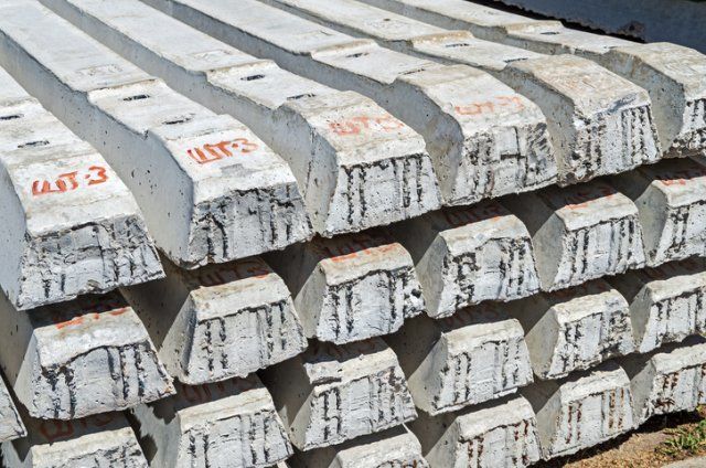concrete sleepers