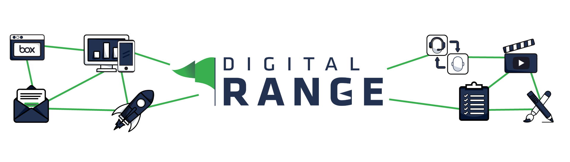 Digital Range Logo Digital Range - Golf Course Marketing