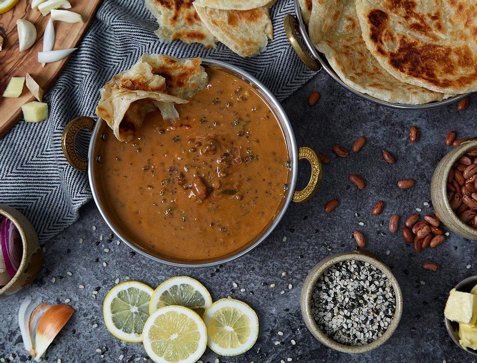 curry and dips