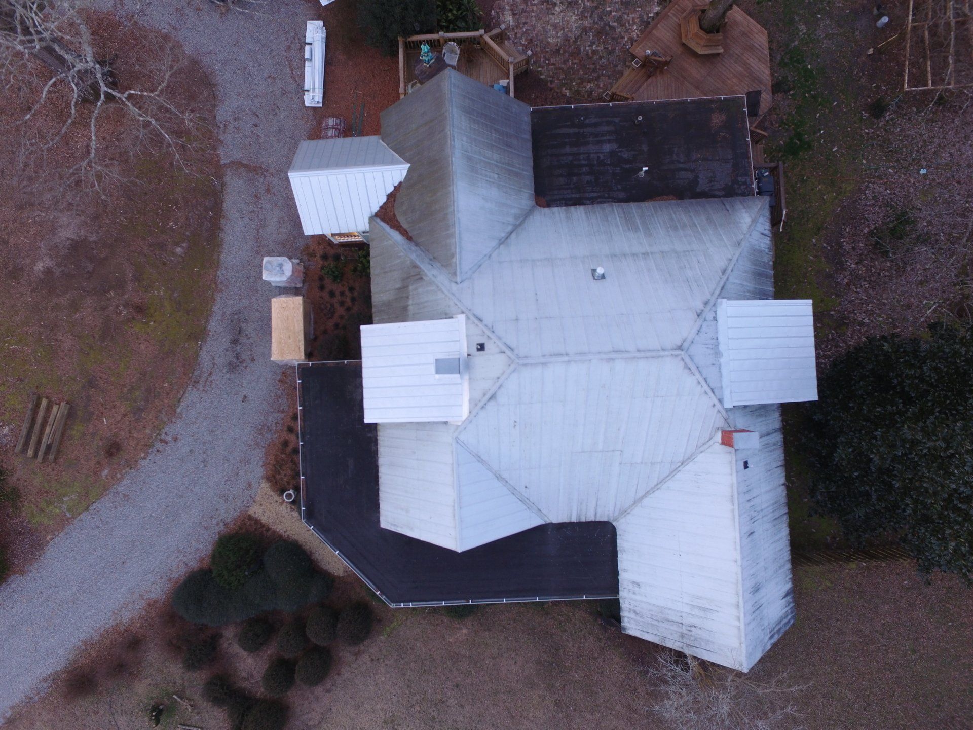 Residential home before roof installation by Athens Roofing