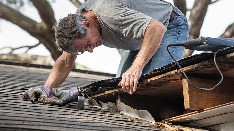 Roofing leak repair services