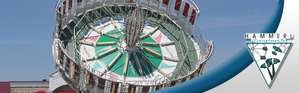 A picture of a ferris wheel with a triangle that says ' u.s. army ' on it