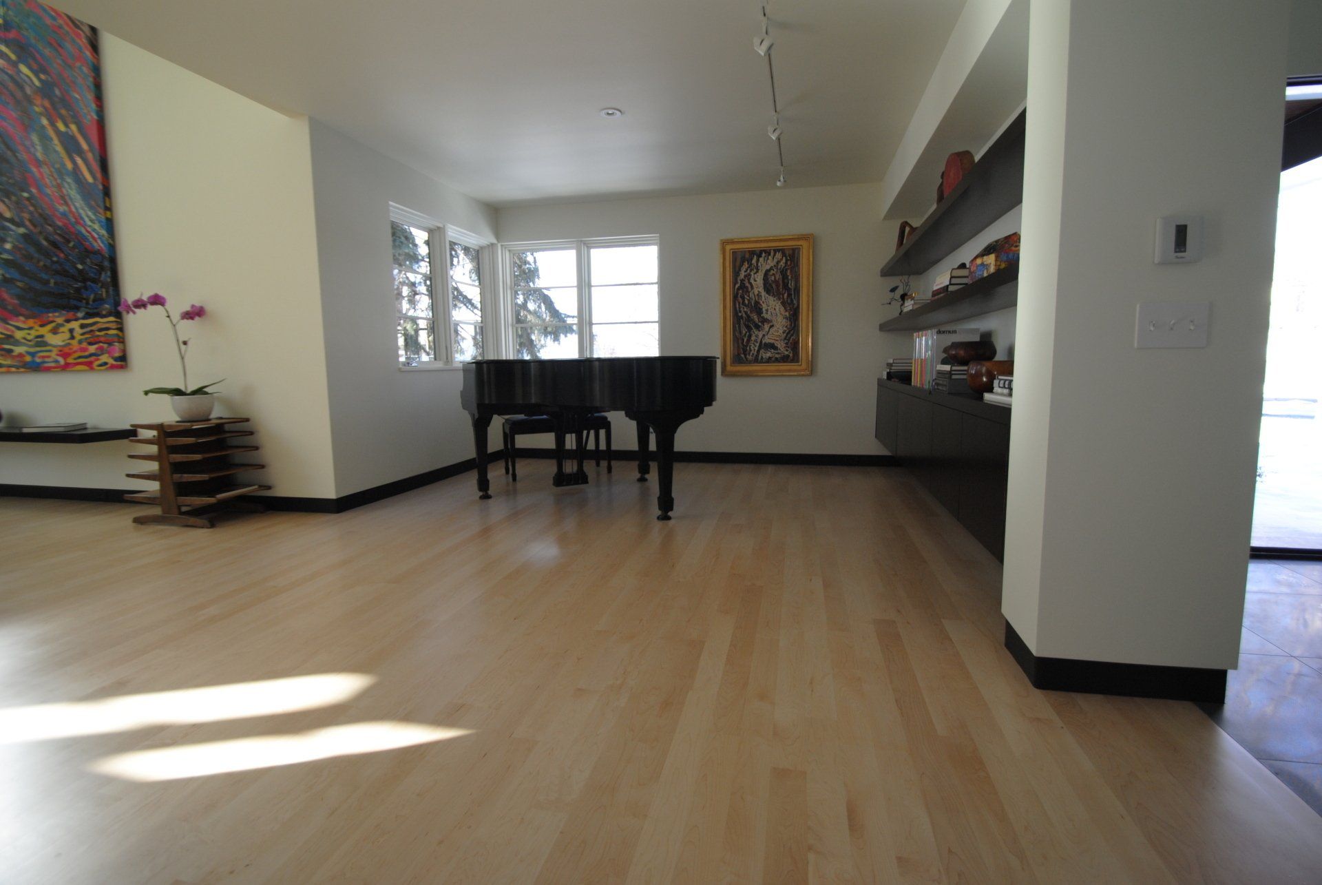 Grand Piano in Living Room — Denver, CO — All City Floor Co