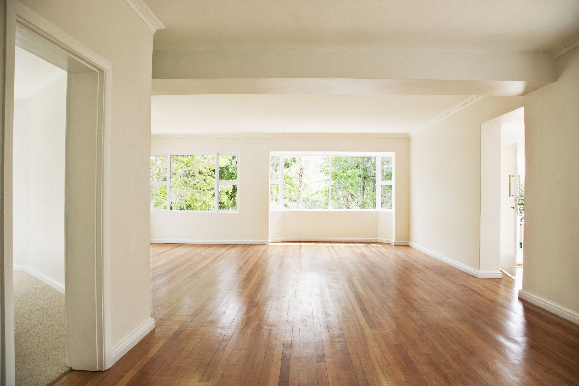Empty Room with Wood Floor — Denver, CO — All City Floor Co