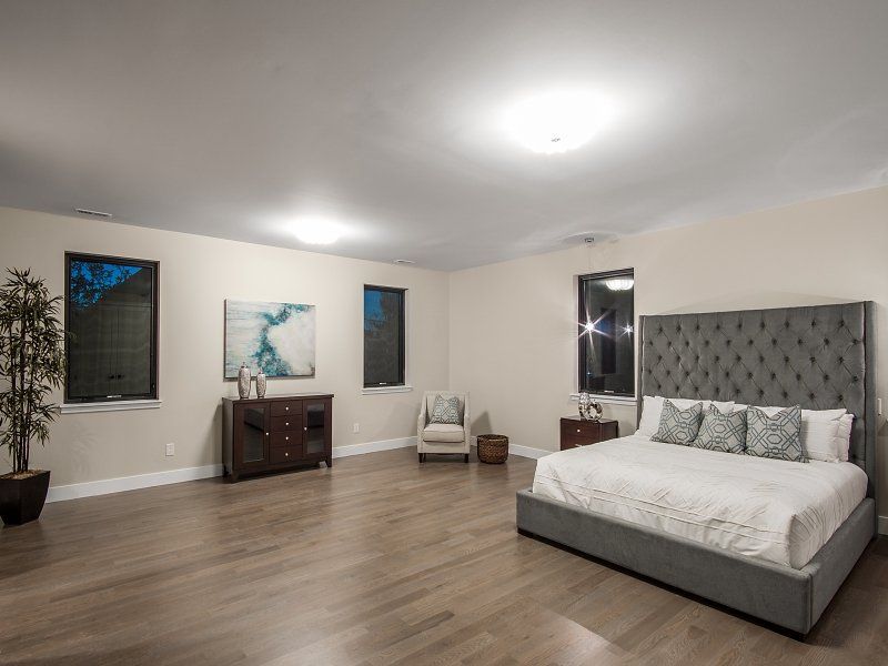 Bedroom with White Oak Floor — Denver, CO — All City Floor Co