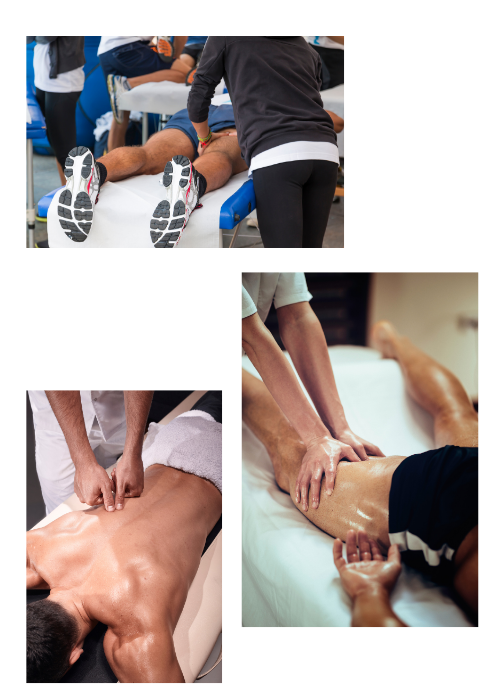 Foto Sportmassage Collage