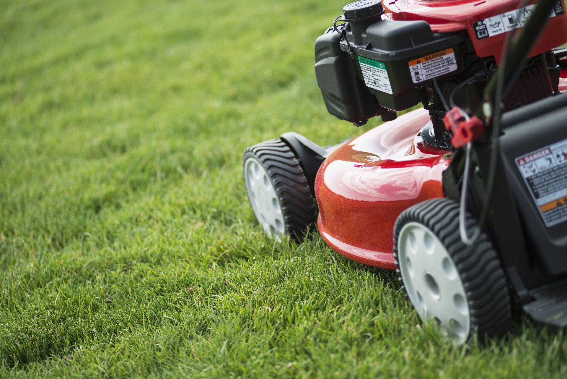 Lawn mowing