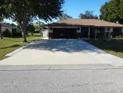 Before Driveway Renovation — Sarasota, FL — Custom Pavers of Southwest Florida