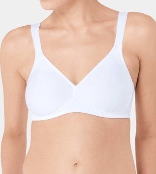 TRIUMPH REGGISENO MODERN SOFT + COTTON N COLORE BIANCO