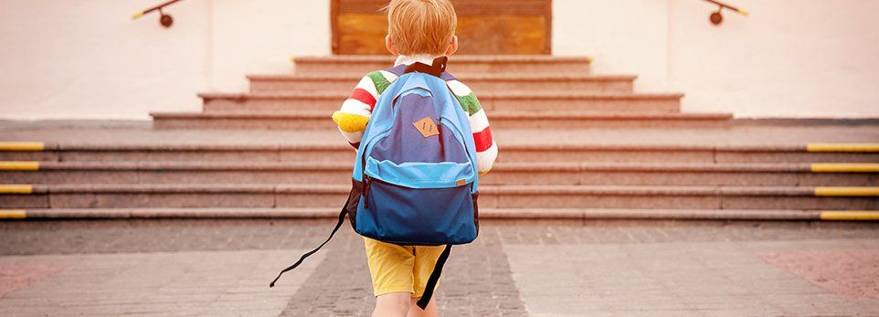 bambino a scuola