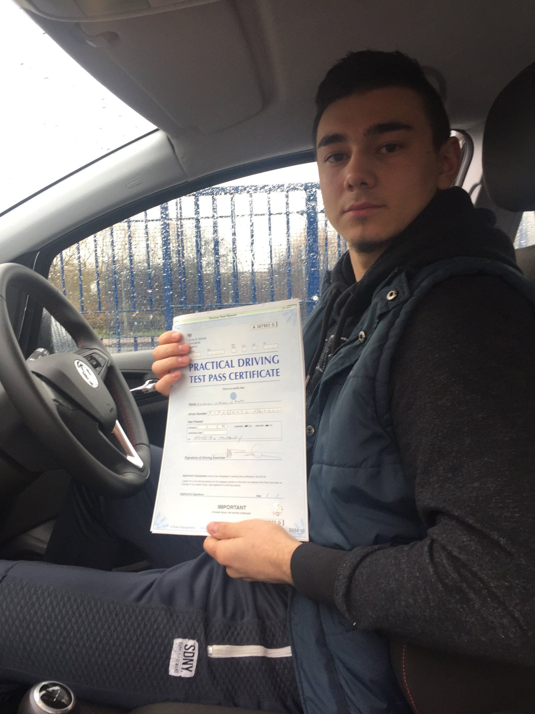 FIVESTAR Driver Training driving test pass