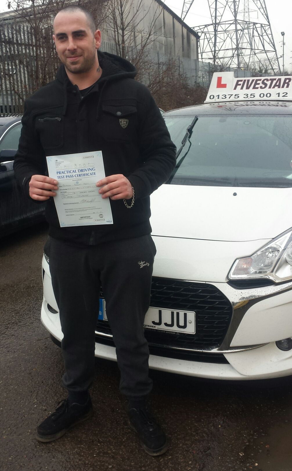 FIVESTAR Driver Training driving test pass