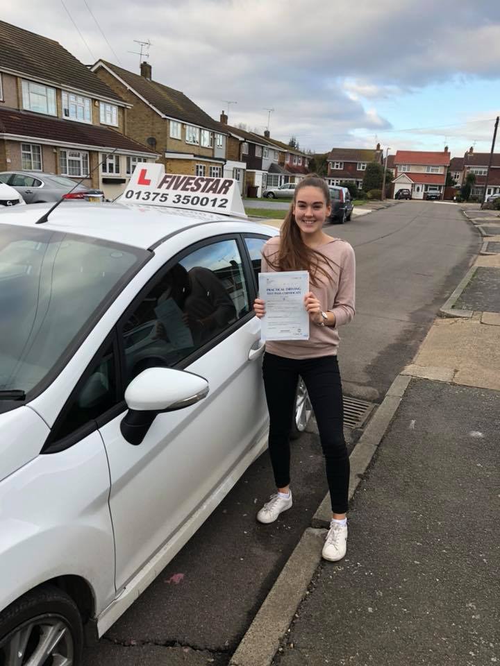 FIVESTAR Driver Training driving test pass