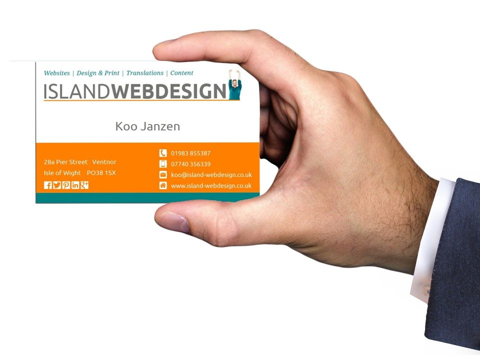 Island Web Design - Stationery design and print