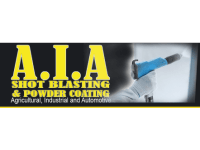 A I A Shotblasting logo A I A Shotblasting logo
