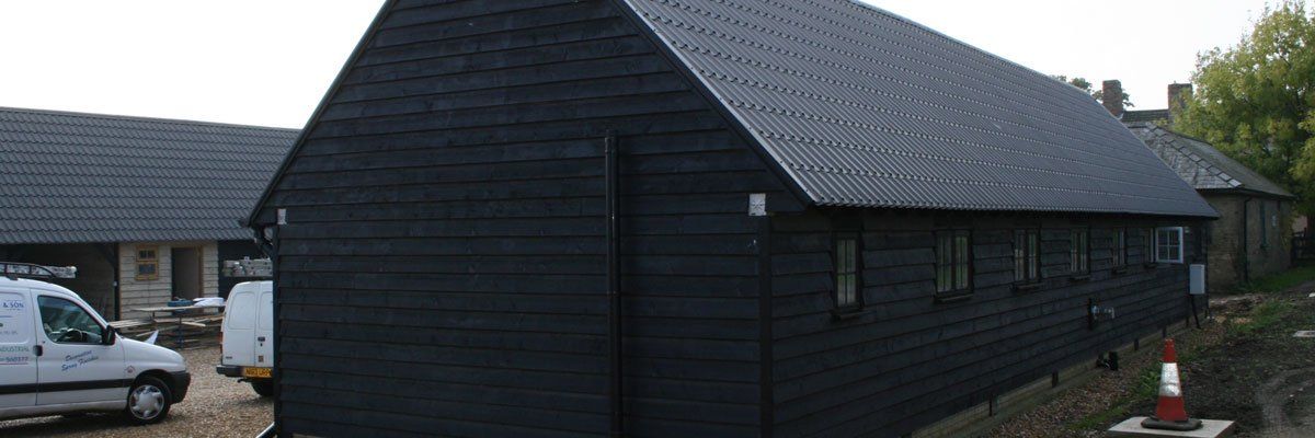 exterior view of a commercial building