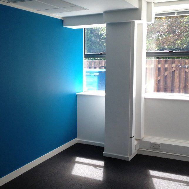 blue wall