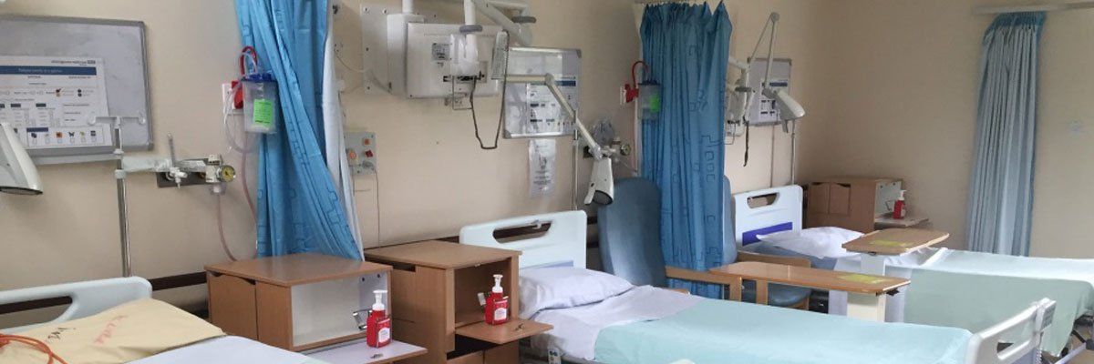 hospital beds