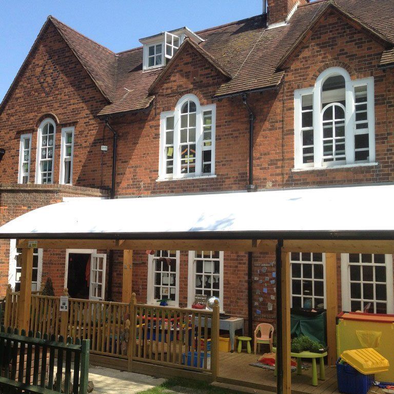 School exterior repair