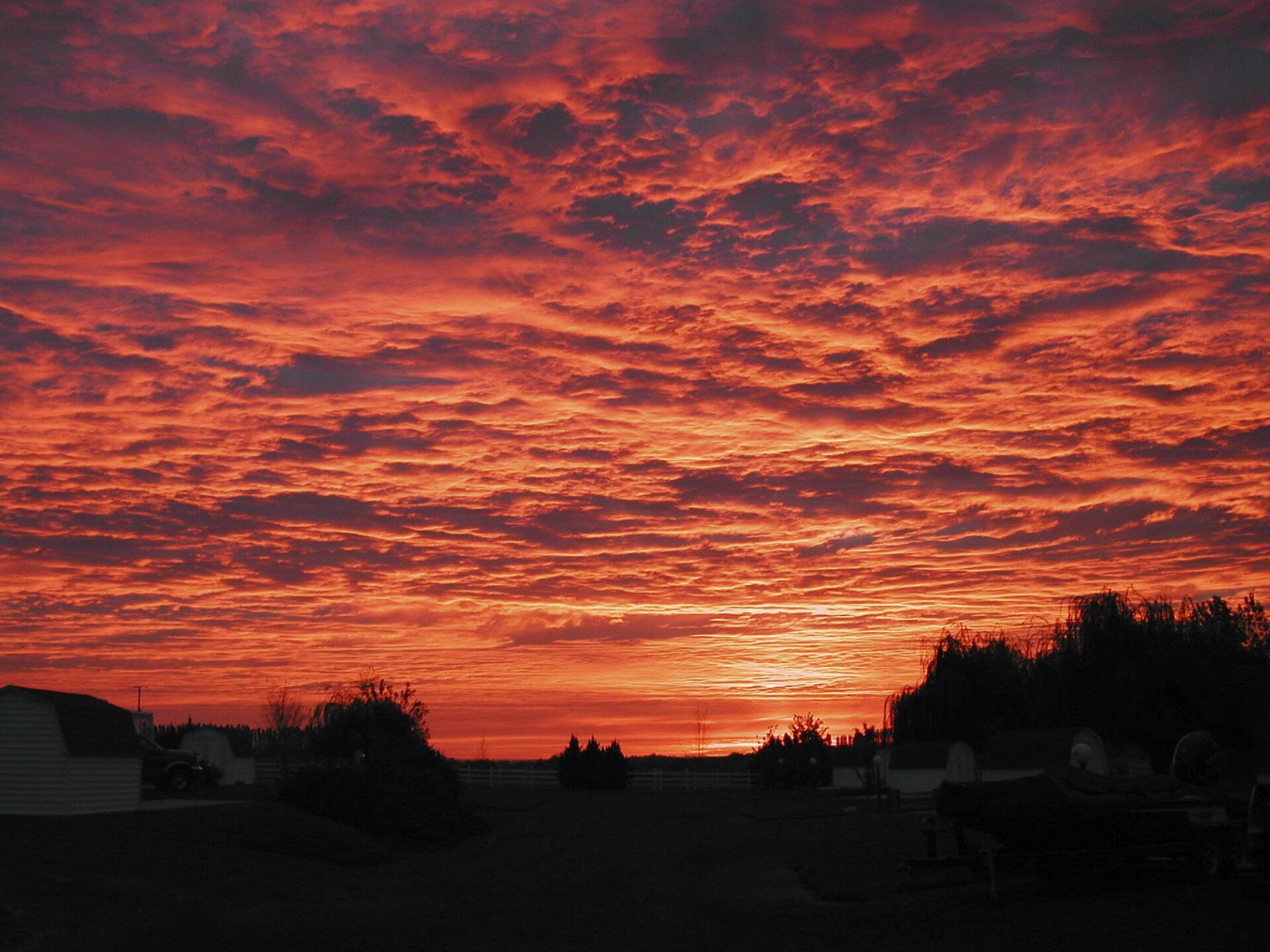 Sun Desert sunset